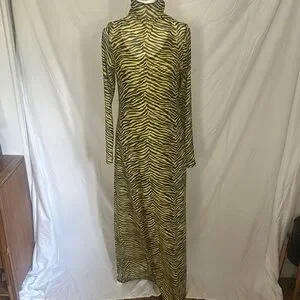 Simon Miller | Dresses | Simon Miller Gold Long Sleeve Sheath Dress Mock  Neck | Poshmark